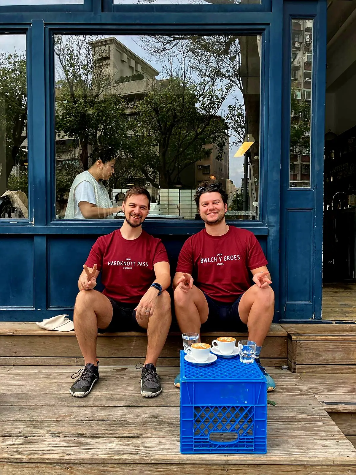 Bicyclewanders team on tour