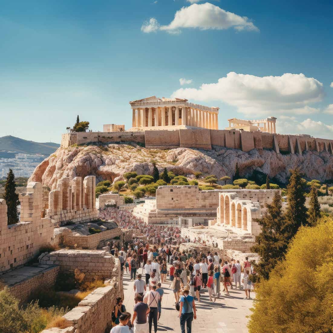 Greek Islands E-Bike & Catamaran Sailing photo 1