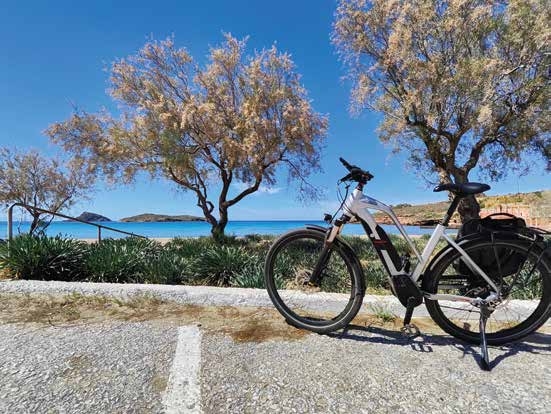 Greek Islands E-Bike & Catamaran Sailing
